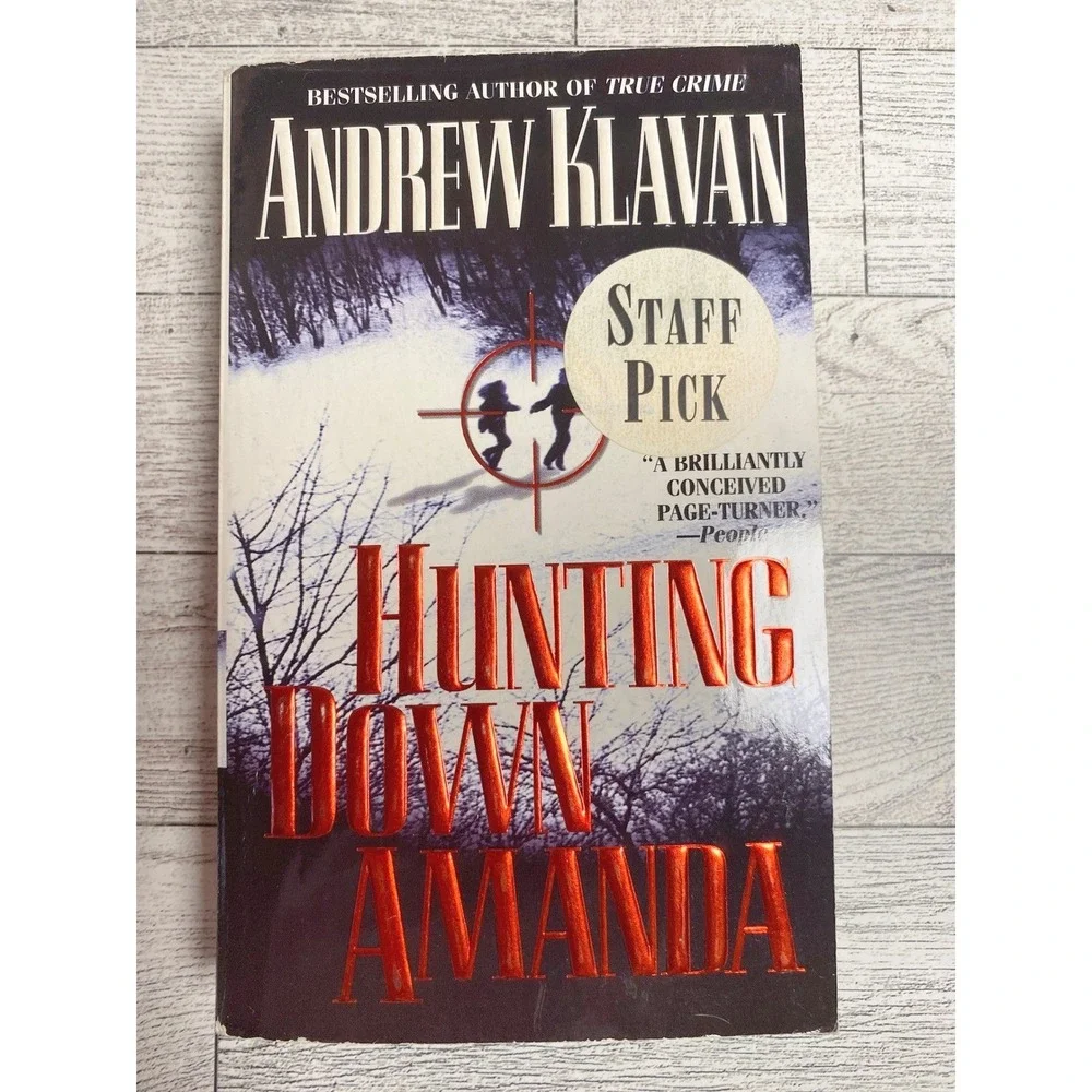 Hunting Down Amanda by Andrew Klavan 2000 Thriller Mystery Paperback Book